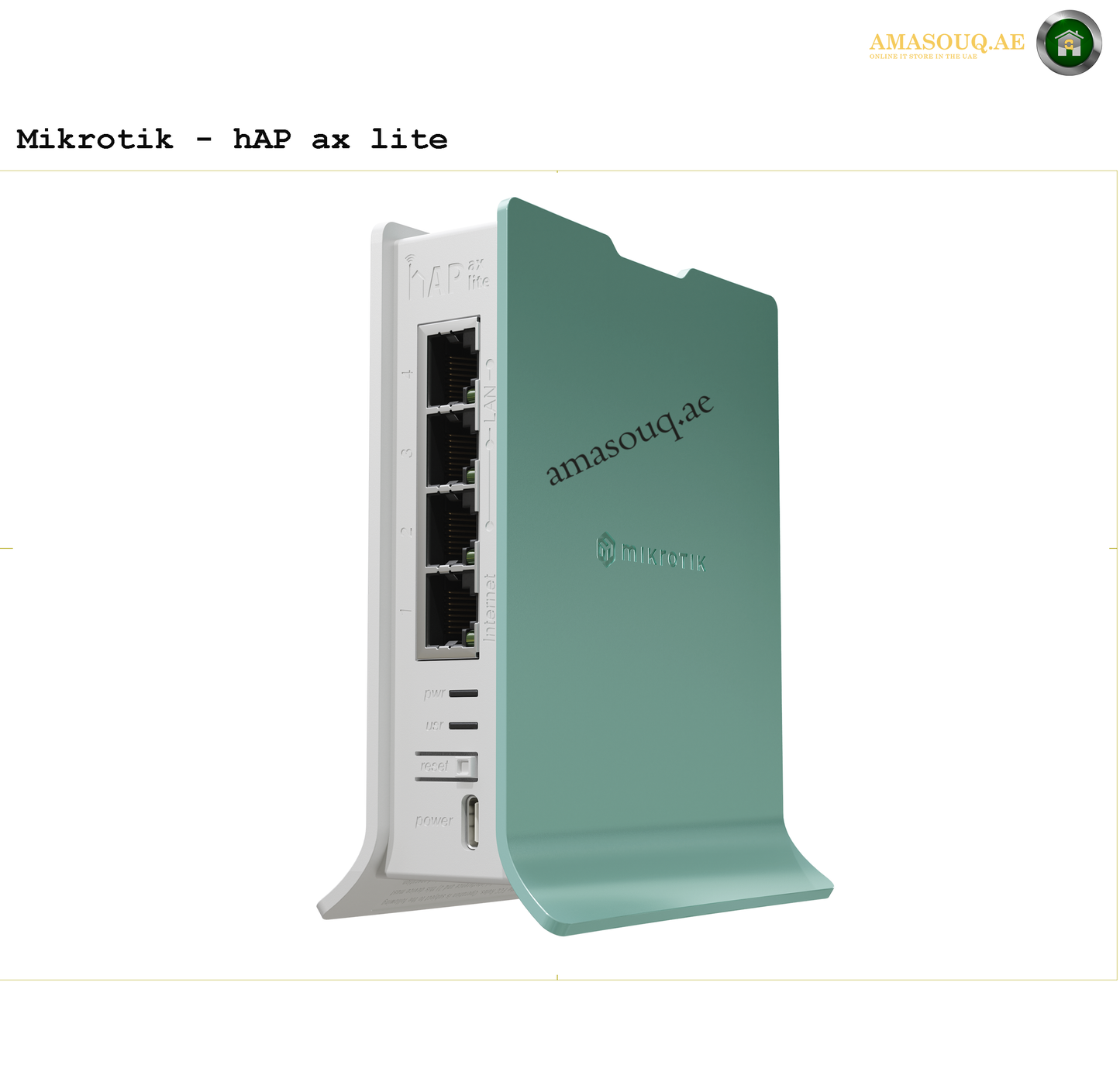 MikroTik - HAP ax lite Wireless Router – Fast, Reliable Connectivity