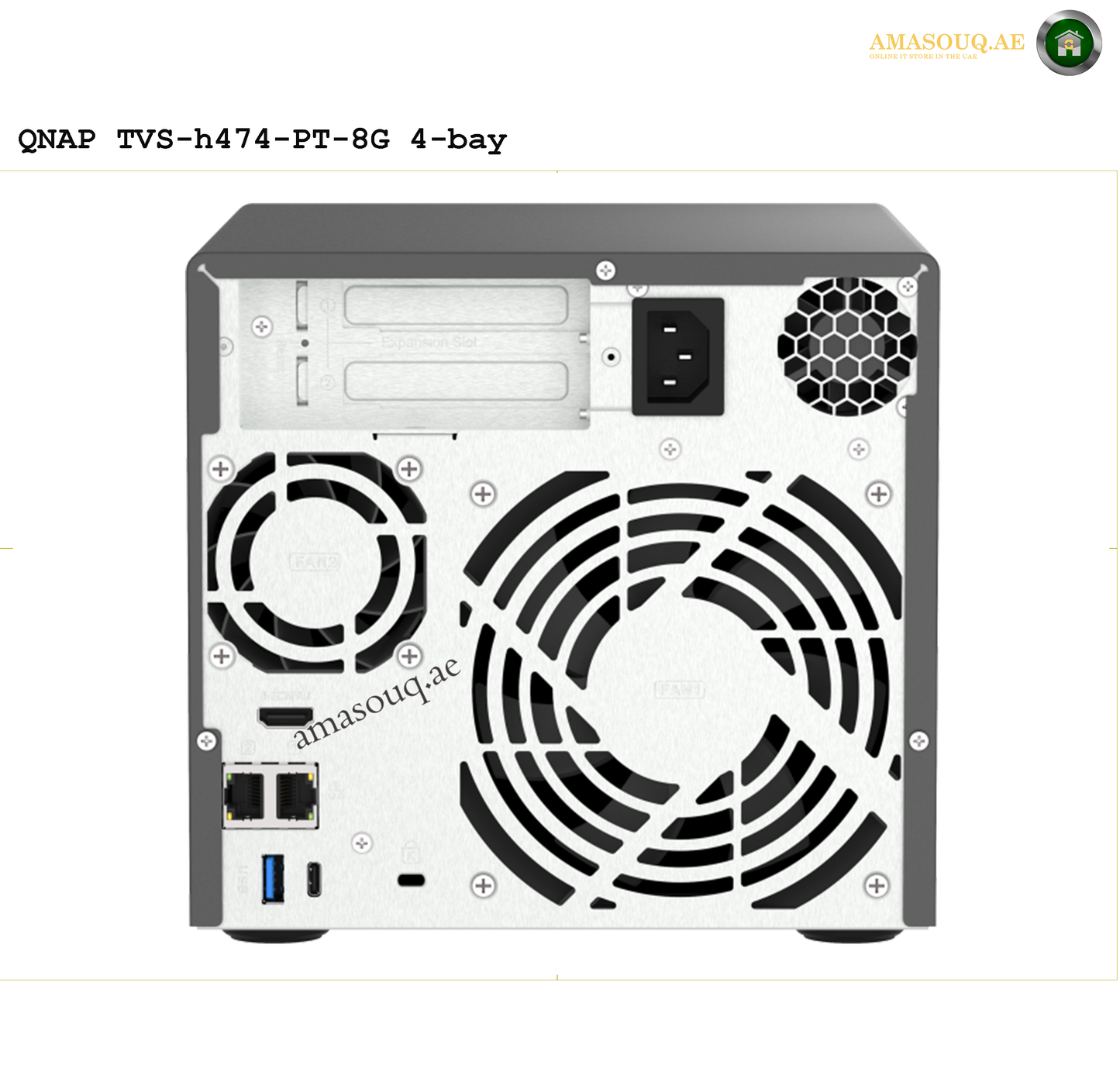 QNAP - TVS-h474 - 4 Bay NAS