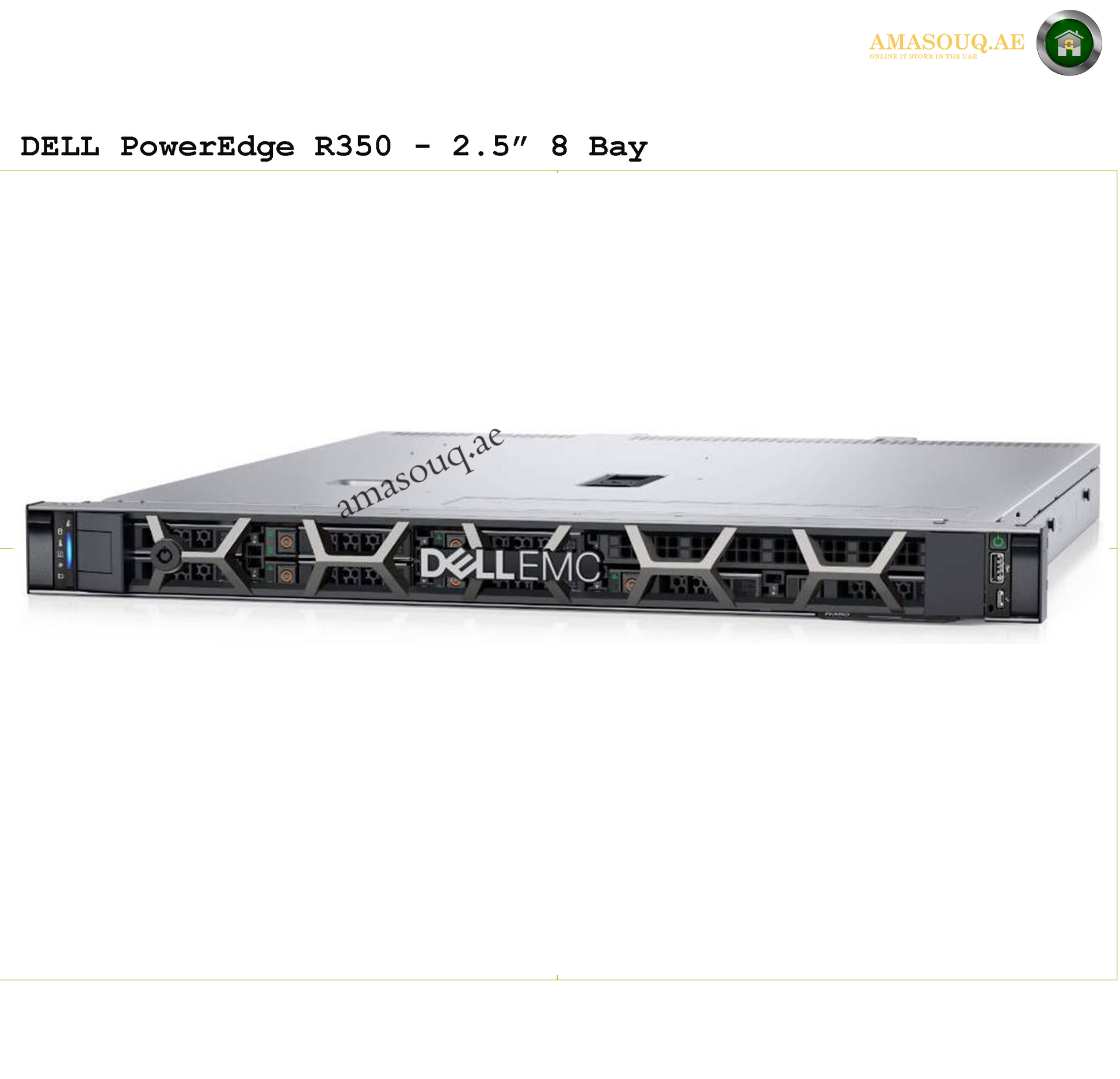 DELL PowerEdge R350 - Rack Server | AMASOUQ.AE 2