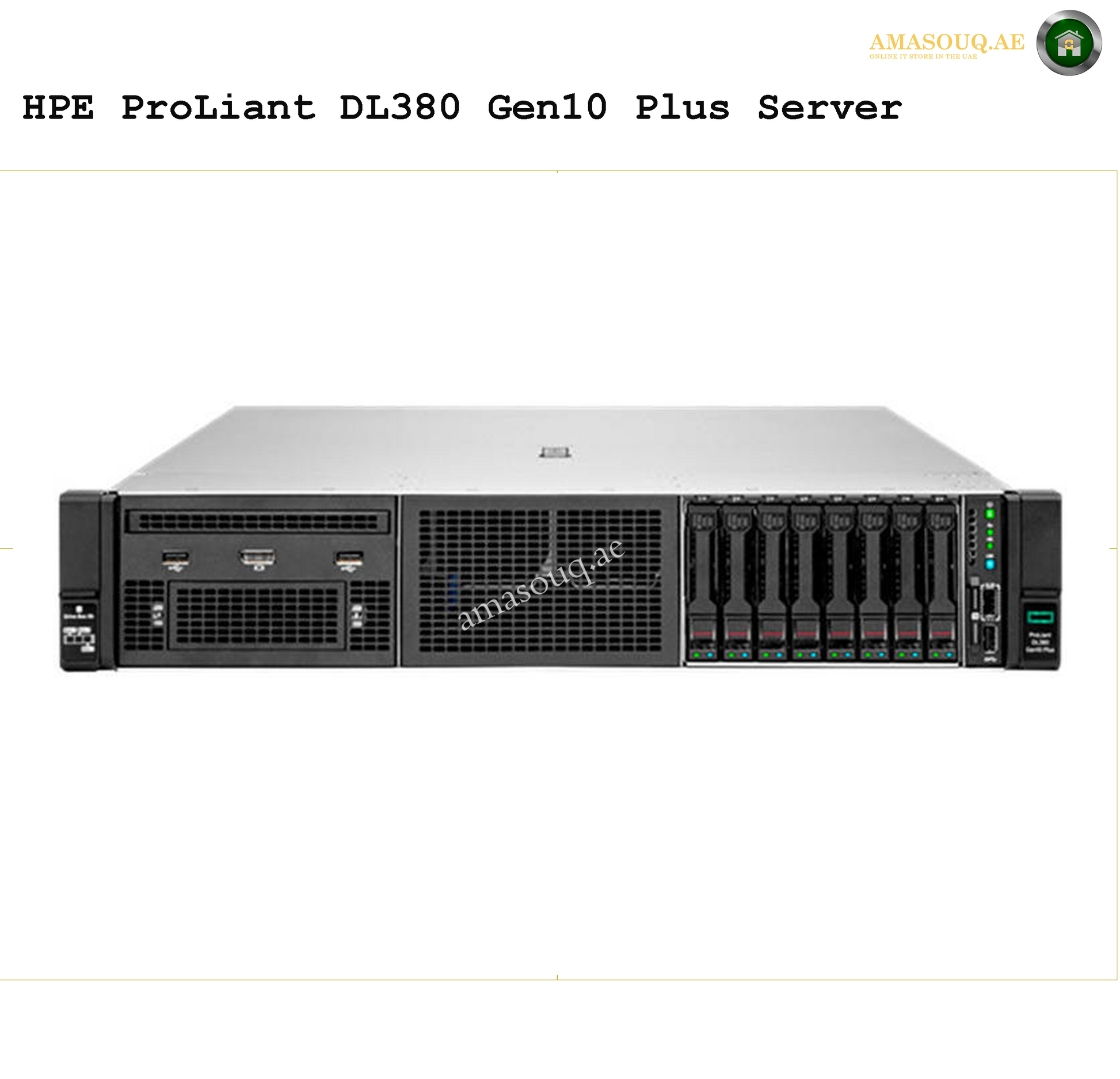HPE ProLiant DL380 Gen10 Plus Rack Server | AMASOUQ.AE 4