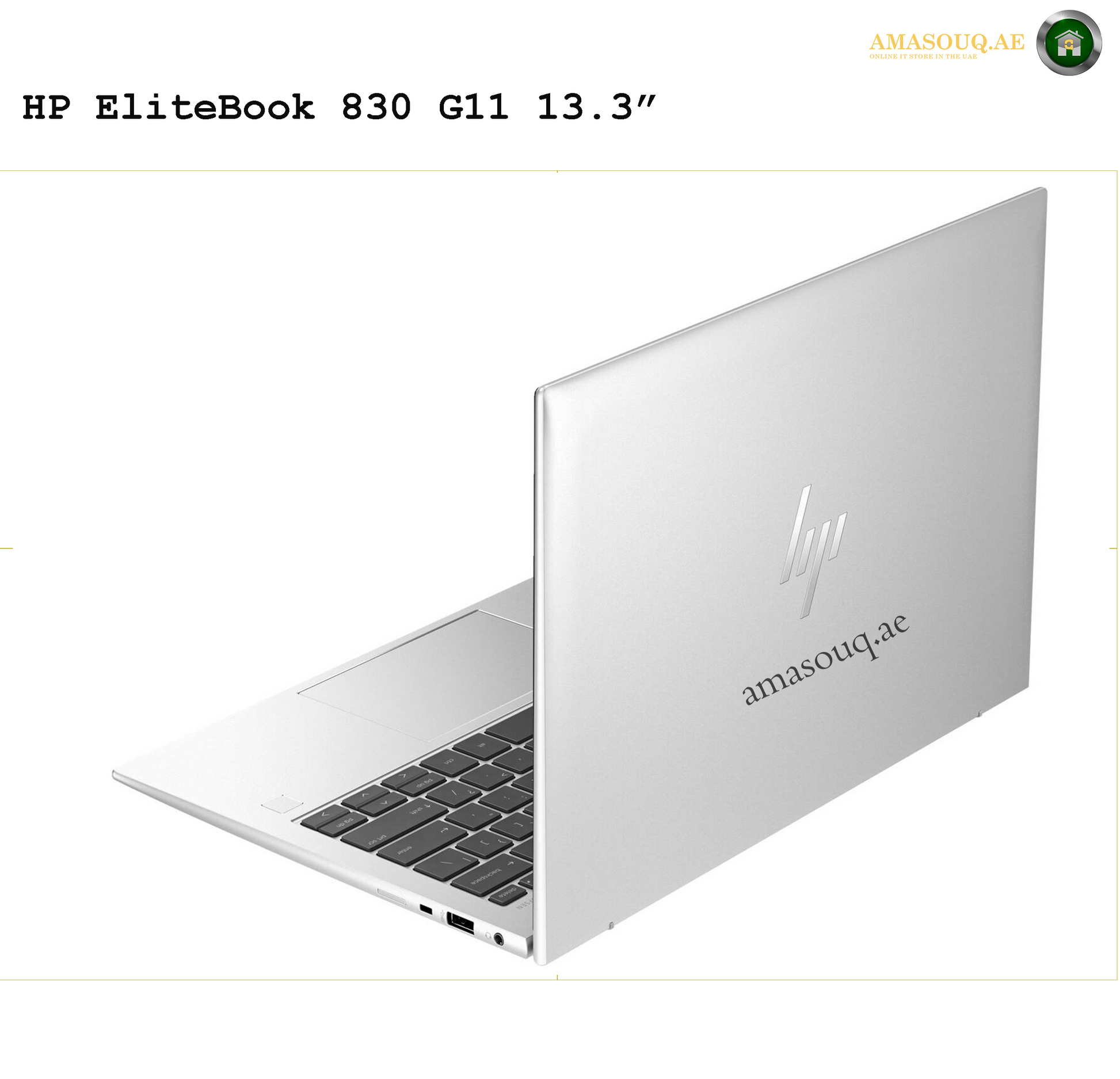 HP EliteBook 830 G11 Ultra 7 W11Pro | AMASOUQ,AE SIDE VIEW 2