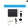Wacom Intuos Pro Small PTK-470 Drawing Tablet, Pro Pen 3 with 8192 Pressure Levels & Tilt Support, Bluetooth 5.3 & USB-C Connectivity, 10 ExpressKeys 2 Dials Multi-Device Pairing | PTK470K0B