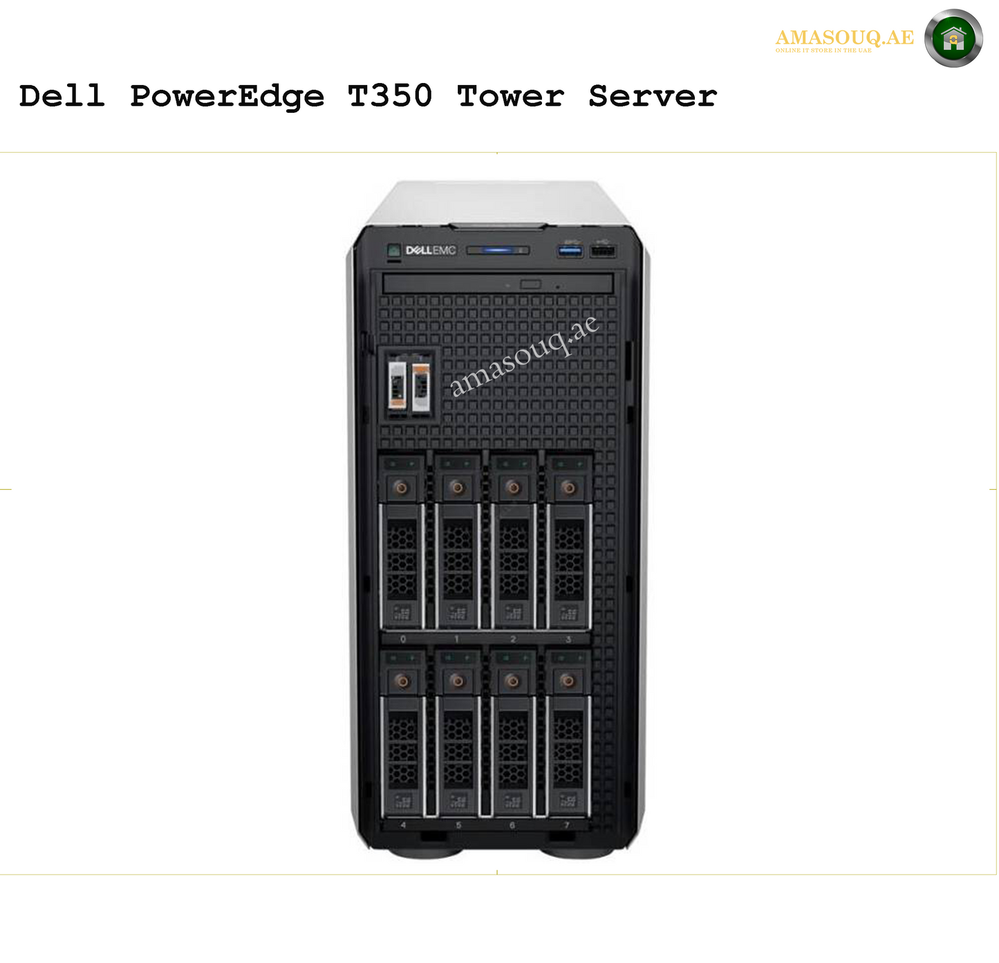 Dell PowerEdge T350 Tower Server – Reliable Performance for Businesses