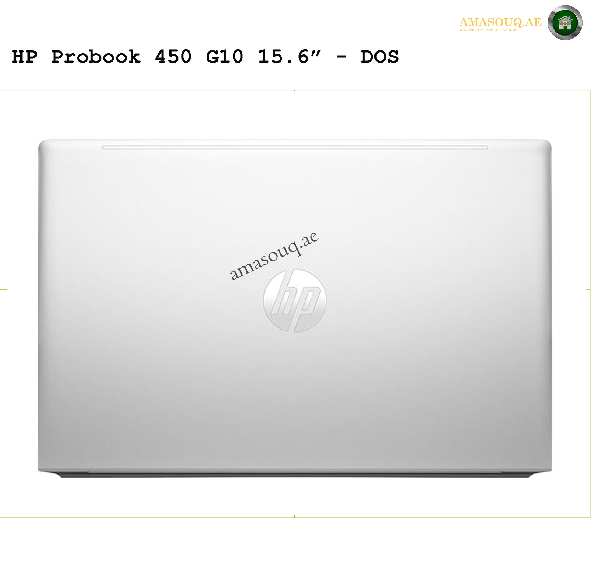 HP ProBook 450 G10 – 15.6" DOS | Amasouq,ae side view 1