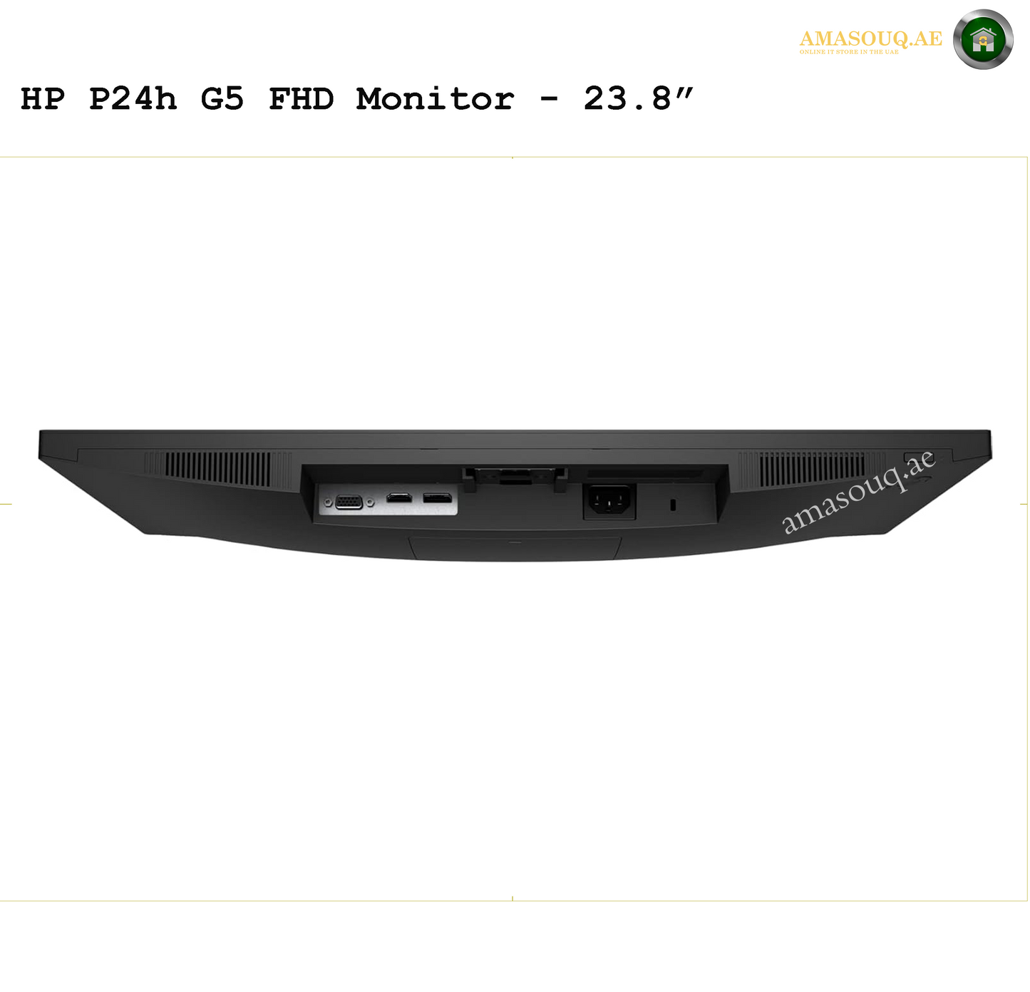 HP P24h G5  - 23.8" | AMASOUQ.AE  PORT VIEW