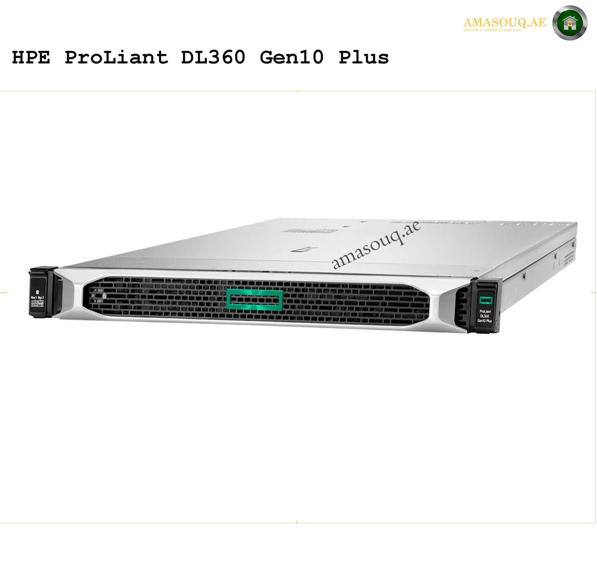 HPE ProLiant DL360 Gen10 Plus Server | AMASOUQ.AE 2