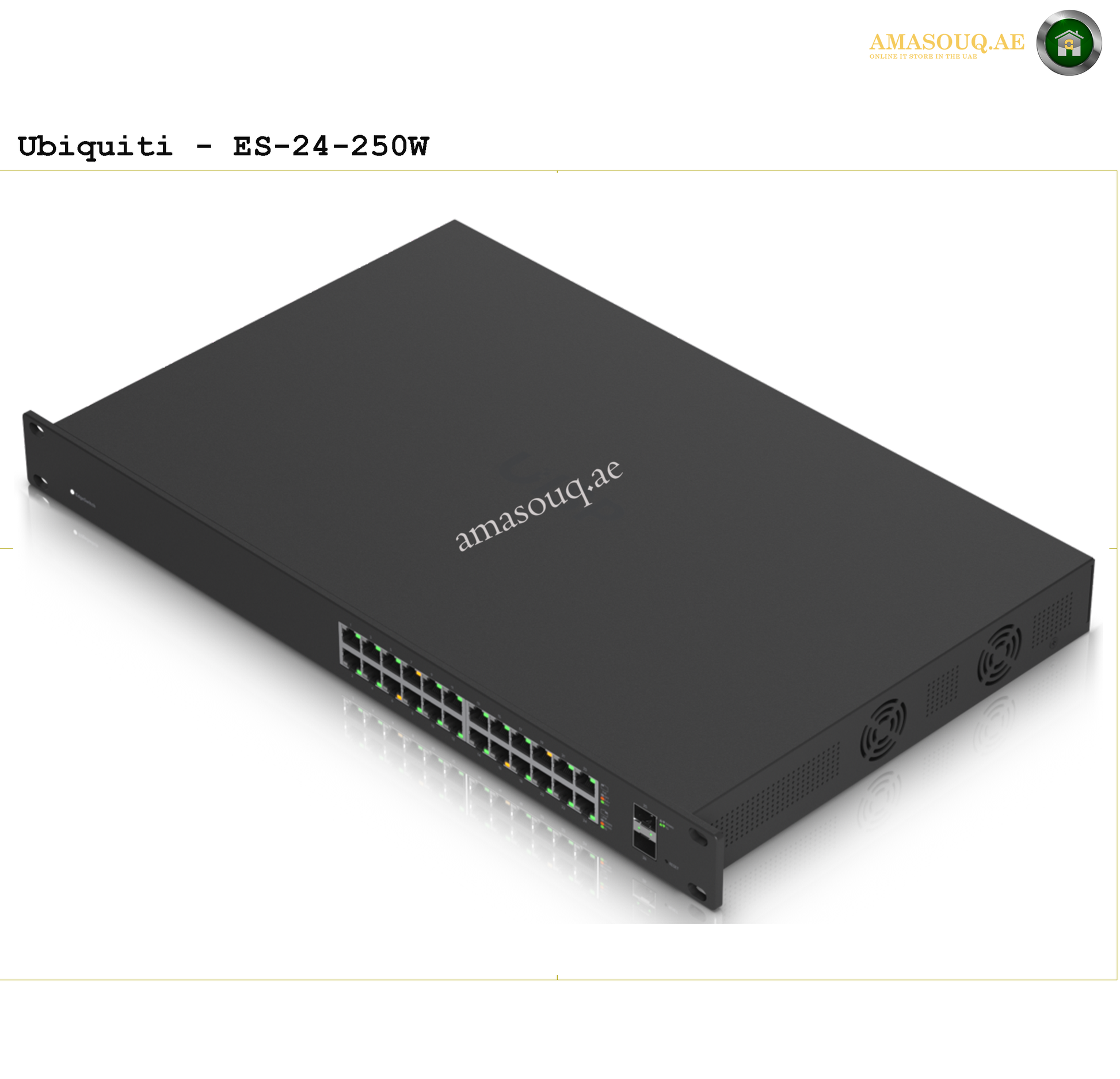 EdgeSwitch 24 PoE (250W) - ES-24-250W | AMASOUQ.AE 1