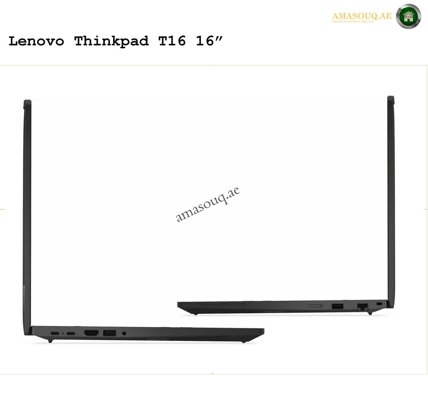 Lenovo ThinkPad T16 U7 Laptop for Work & Everyday Productivity in UAE