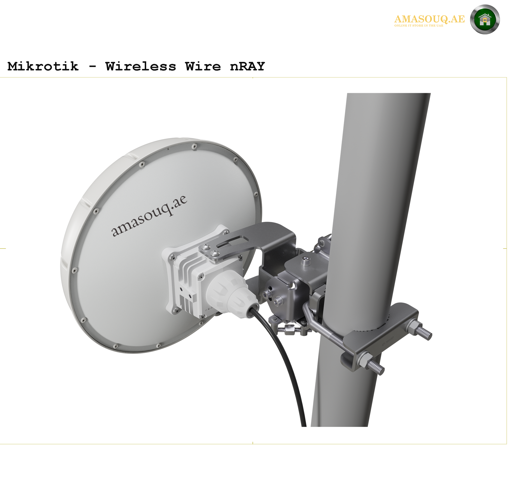 MikroTik nRAYG-60adpair (Wireless Wire nRAY) | AMASOUQ.AE BACK VIEW