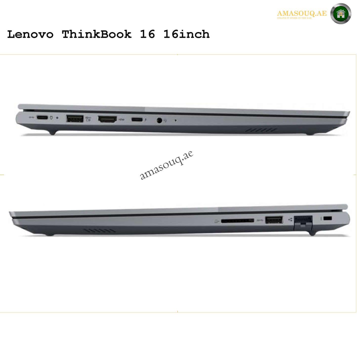 Lenovo ThinkBook 16 Laptop – Durable, Portable & Built for Professionals