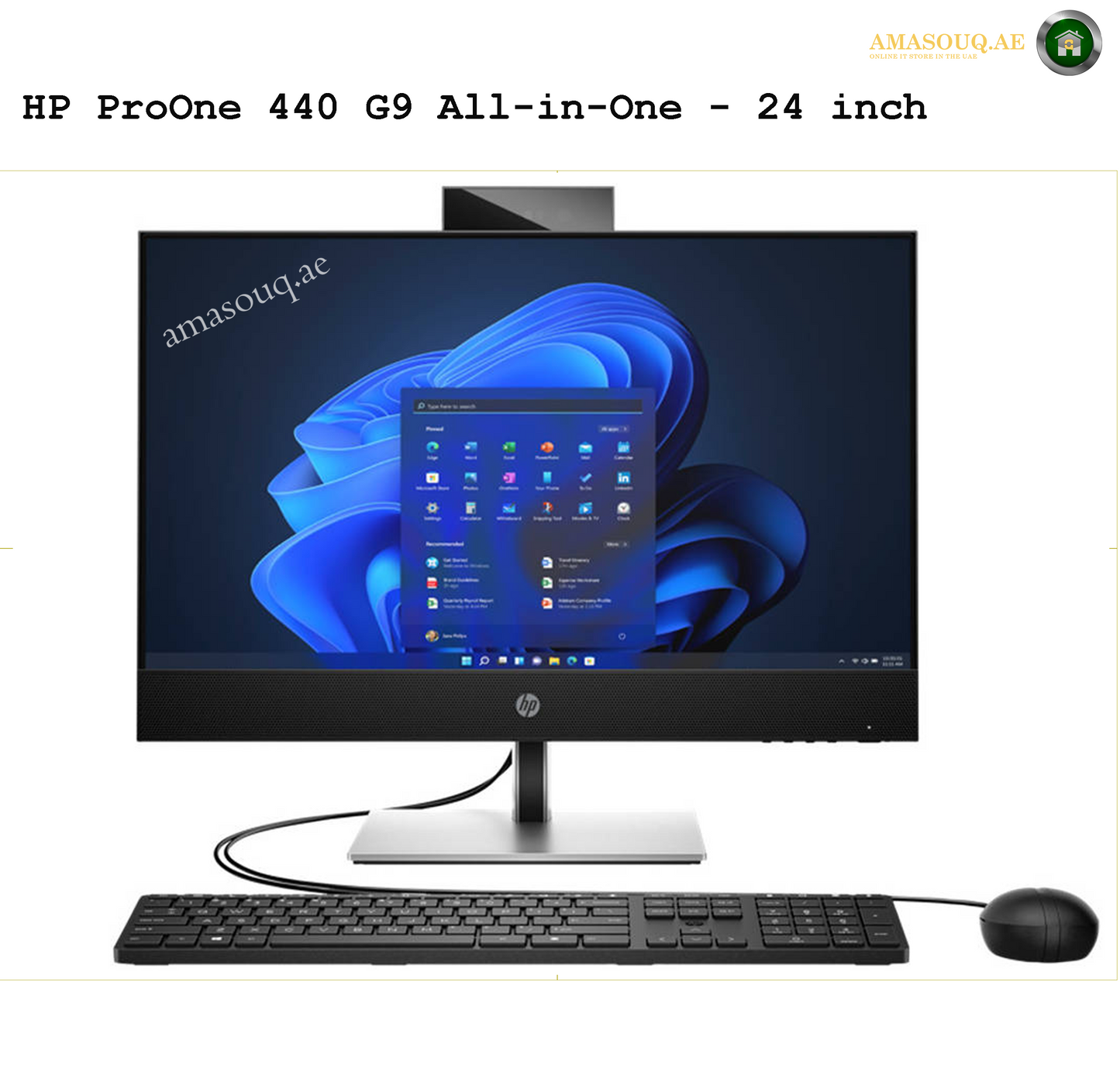 HP ProOne 440 G9 All-in-One PC – 23.8" | Powerful & Space-Saving