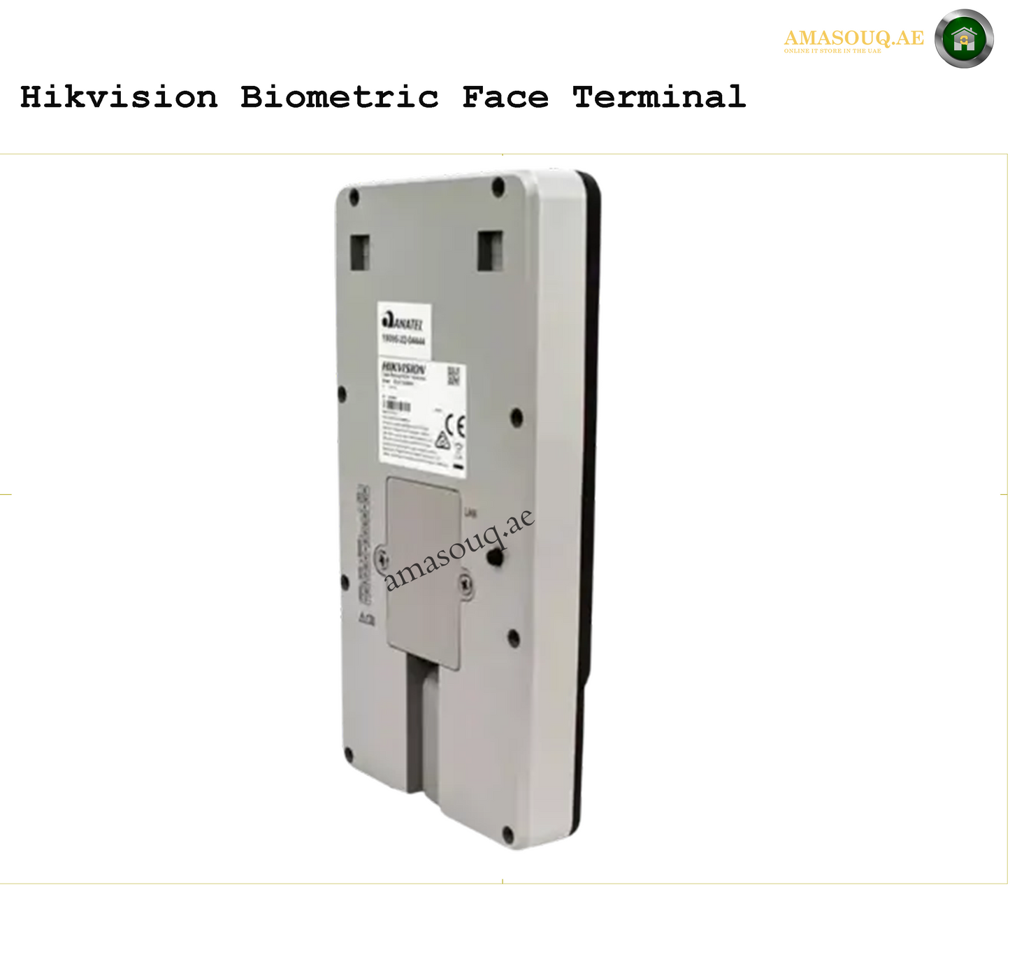 Hikvision Biometric FAEC Terminal - DS-K1T342MFWX-E1
