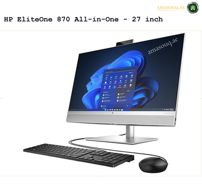HP EliteOne 870 G9 - 27 inch All-in-One | AMASOUQ.AE SIDE VIEW 1