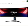 Lenovo Legion Curved DualQHD Gaming Monitor - R45w-30 - 44.5" | AMASOUQ.AE 2