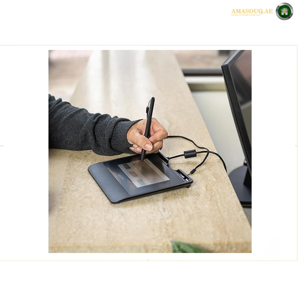 Wacom STU-540 Color Signature Pad - Black | STU-540-CH2