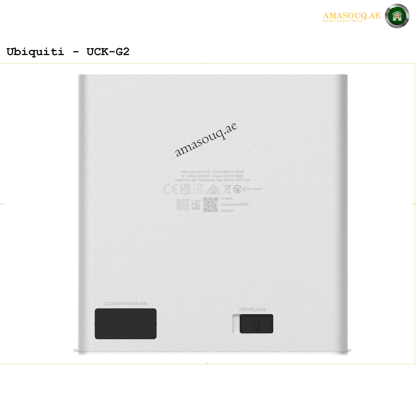Ubiquiti - CloudKey+ UCK-G2-PLUS - HDD