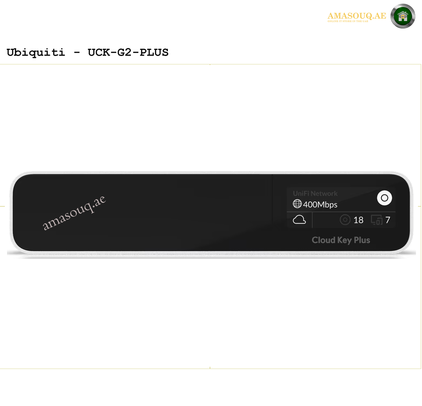 Ubiquiti - CloudKey+ UCK-G2-PLUS - HDD