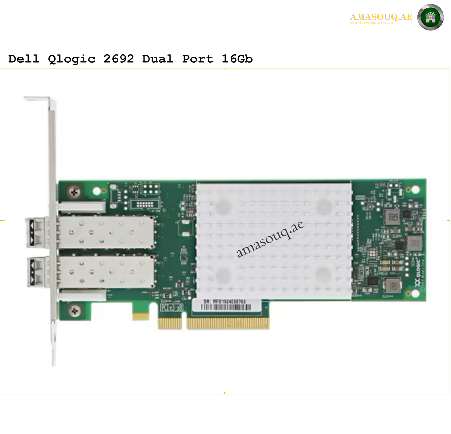 QLogic 2692 Dual Port 16Gb Fibre Channel HBA
