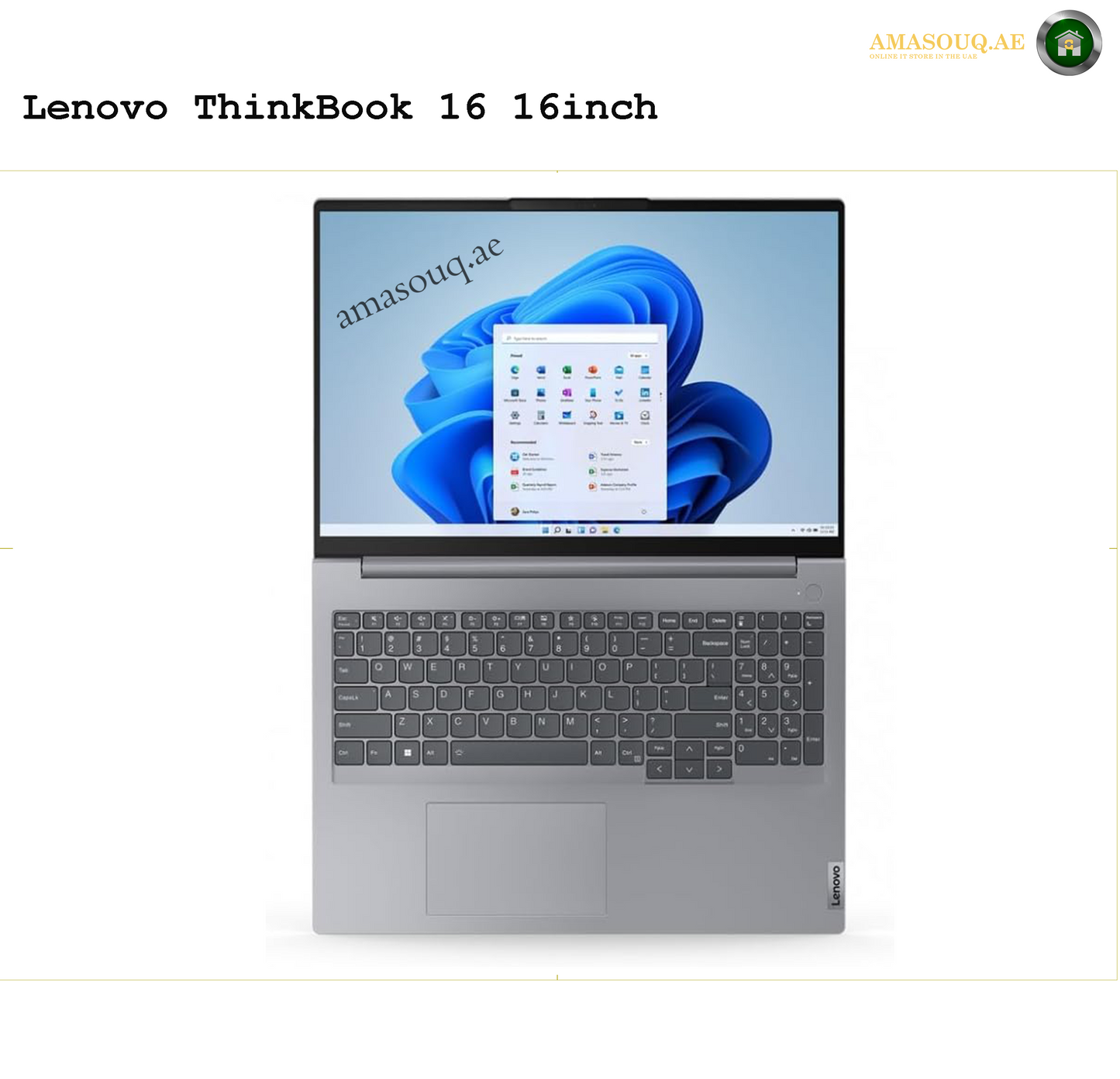 Lenovo ThinkBook 16 Laptop – Durable, Portable & Built for Professionals