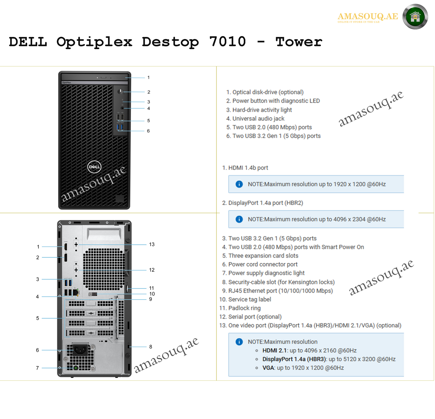 DELL Optiplex 7010 Tower – Ubuntu Linux Desktop for Work & Business