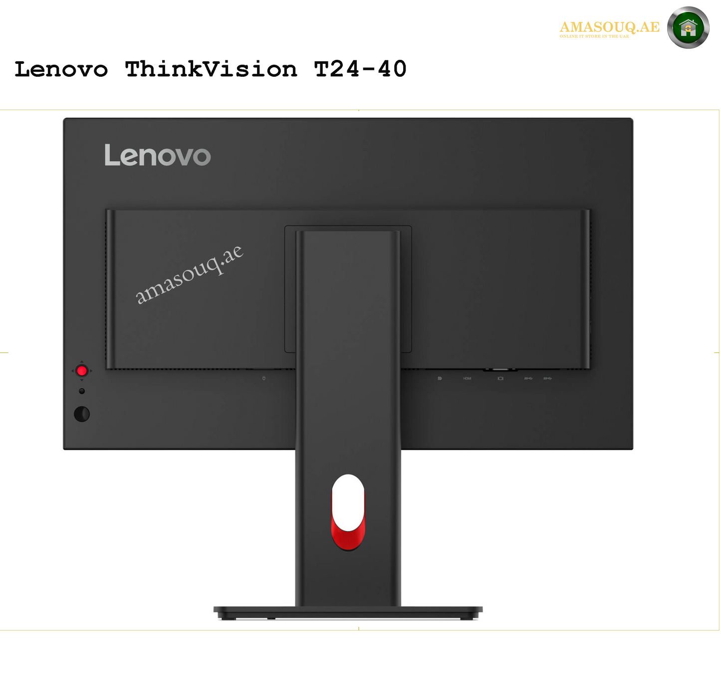 Lenovo ThinkVision T24-40 Monitor for Work, Study & Productivity