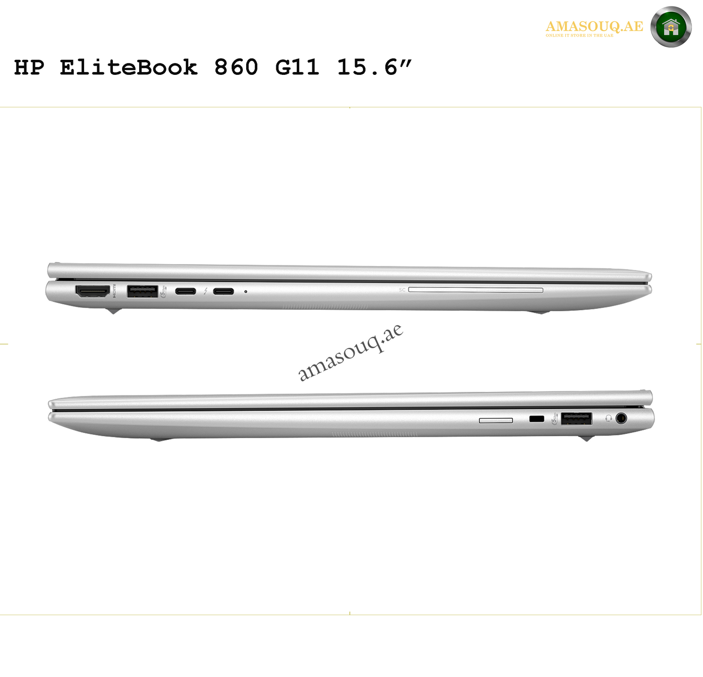 HP EliteBook 860 G11 W11Pro | AMASOUQ.AE PORT VIEW