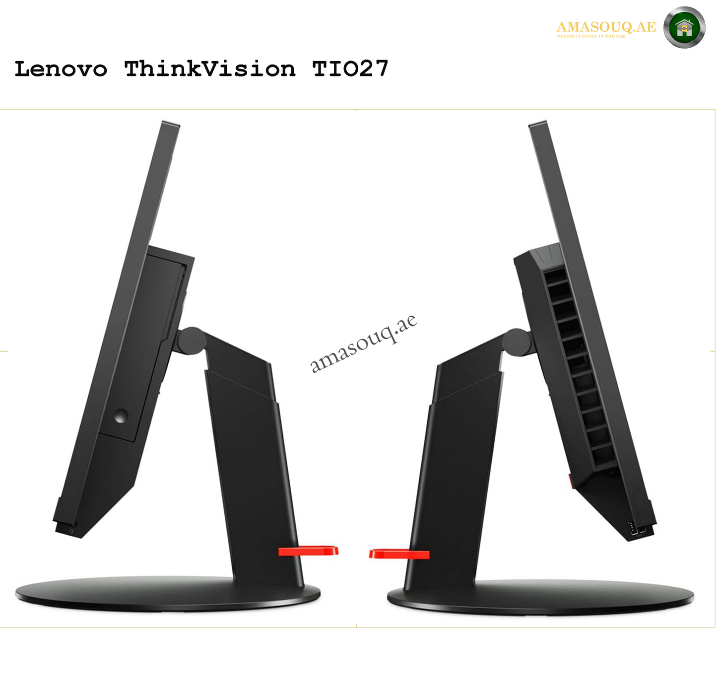 Lenovo ThinkCentre Tiny-In-One (TIO) 27" Monitor – UHD Display for Professionals
