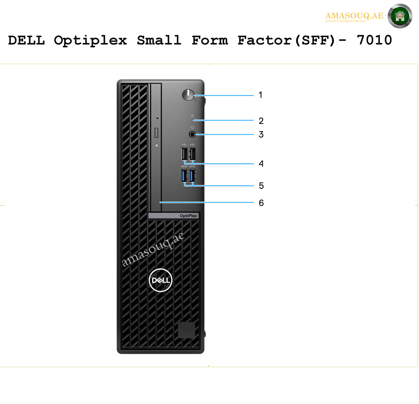 DELL Optiplex 7010 SFF - Ubuntu Linux | Compact Desktop for Work & Play
