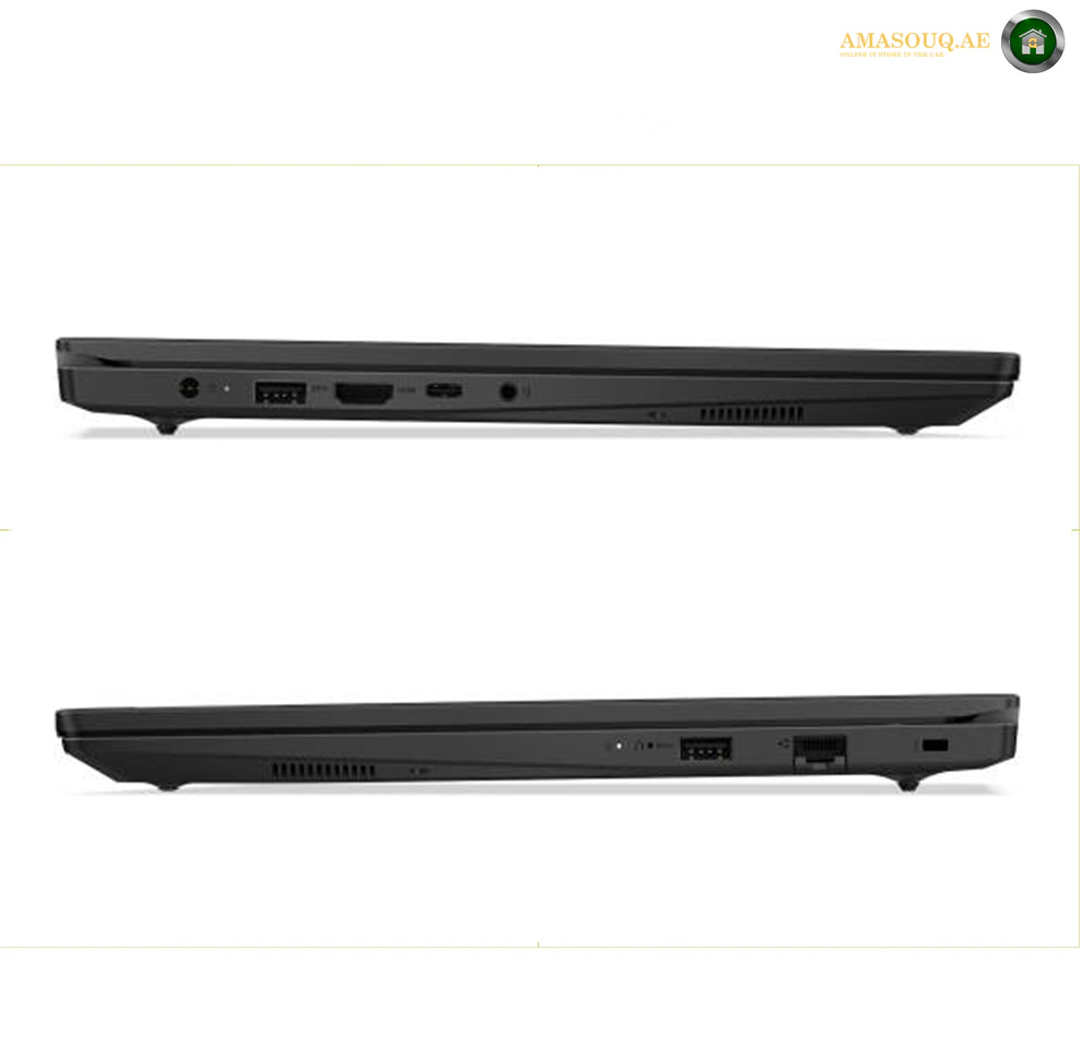 Lenovo V15 G5 IRL Laptop, 15.6" FHD TN Display, Intel Core i3-1315U Processor, 8GB RAM, 256GB SSD, Intel UHD Graphics, Non-backlit, English UK, No OS, Luna Grey