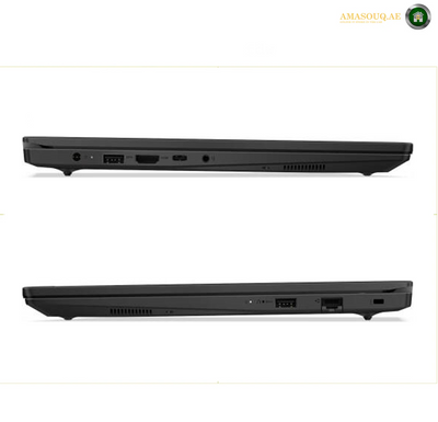 Lenovo V15 G5 IRL Laptop, 15.6" FHD TN Display, Intel Core i3-1315U Processor, 8GB RAM, 256GB SSD, Intel UHD Graphics, Non-backlit, English UK, No OS, Luna Grey
