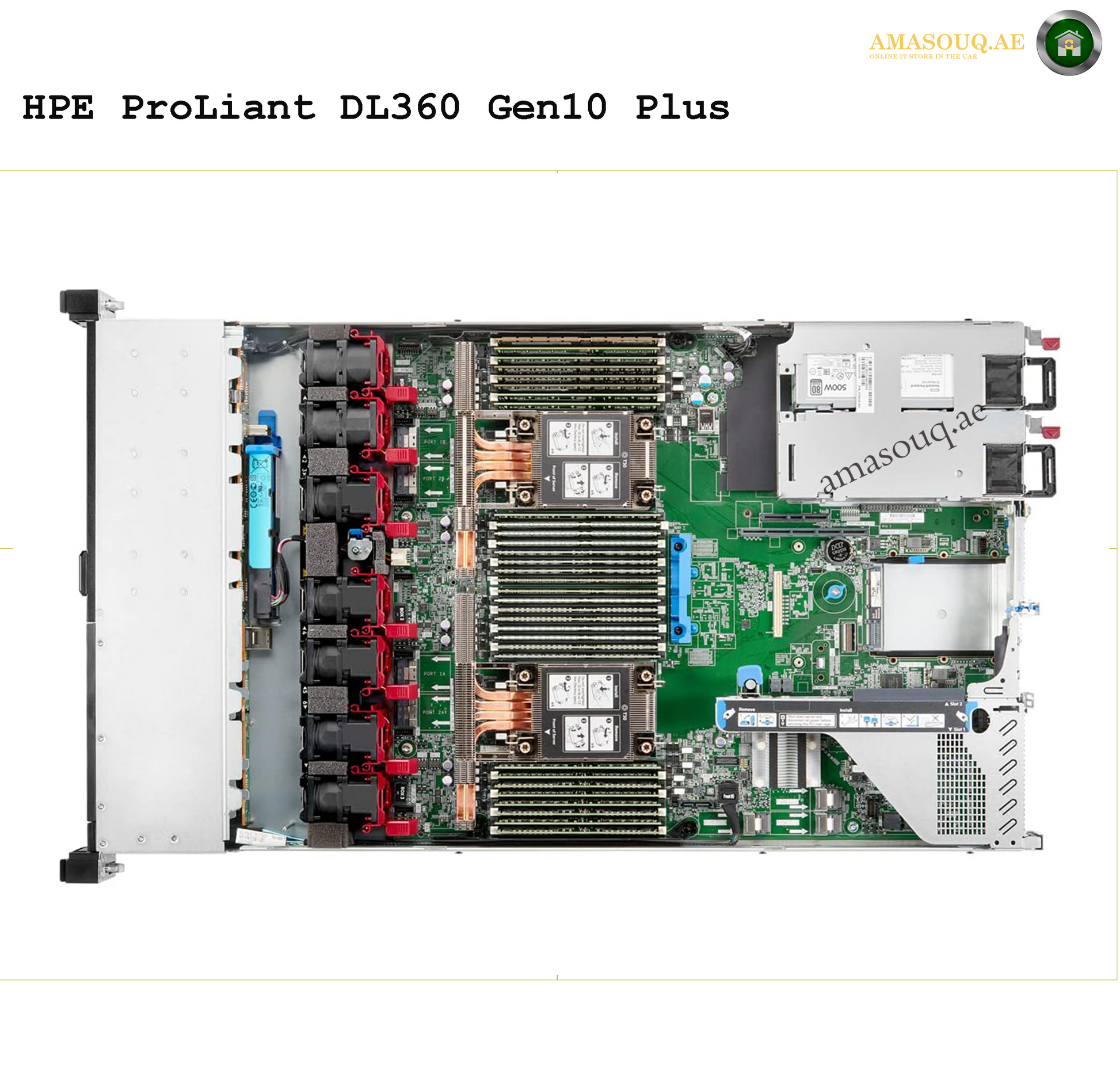 HPE ProLiant DL360 Gen10 Plus Server | AMASOUQ.AE 5