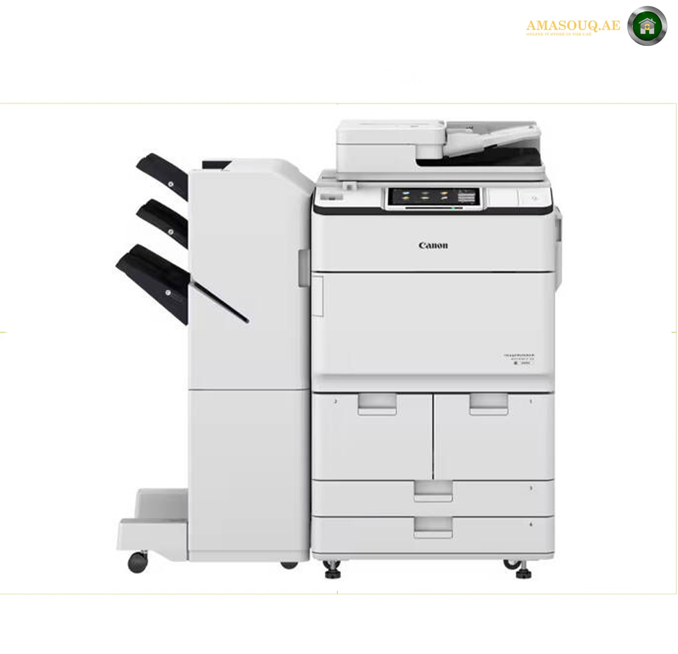 Canon imageRUNNER ADVANCE DX 8905 Printer, Up to 105 PPM Print/Copy Speed, 1200 x 1200 DPI Print Resolution, 10.1" Intuitive Touch Screen, 5000 Max Paper Capacity, Gray | 4946C004AA