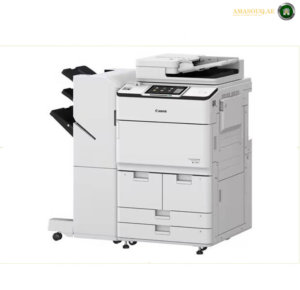 Canon imageRUNNER ADVANCE DX 8905 Printer, Up to 105 PPM Print/Copy Speed, 1200 x 1200 DPI Print Resolution, 10.1" Intuitive Touch Screen, 5000 Max Paper Capacity, Gray | 4946C004AA
