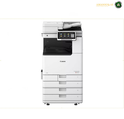 Canon imageRUNNER ADVANCE DX C3930i Multifunction Colour Printer, 10.1" TFT LCD WSVGA Color Touch Panel, 30ppm Print Speed, Up to 270ipm Scan Speed, Up to 3450 Sheets Output Capacity, White | C3930i