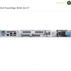 Dell PowerEdge R260 2x3.5" server chassis shown from the rear side, featuring multiple ports, ventilation grilles, and a power supply module, on a white background with text and a logo.