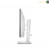 Dell S2425HSM monitor side view white computer monitor with a slim bezel and matching stand, shown from a side profile view against a plain white background.