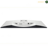 Dell S3225QS 32-inch 4K UHD 120Hz Monitor Port View. The back view of a white computer monitor with multiple ports on the rear panel, set against a plain white background.