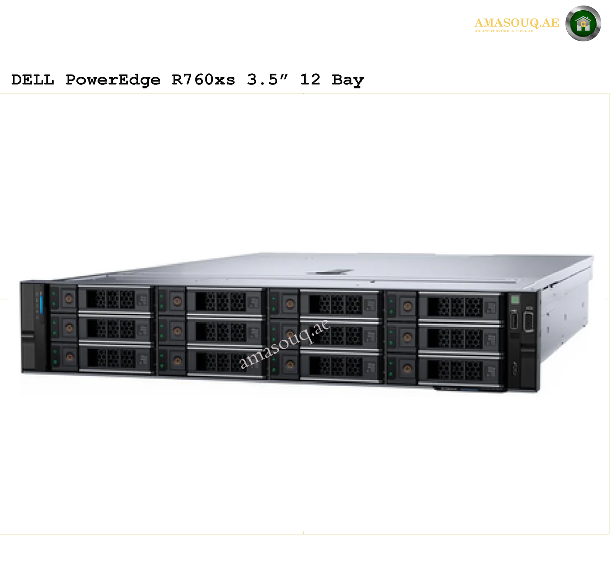 DELL PowerEdge R760xs Rack Server | AMASOUQ.AE 8