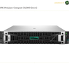 HPE ProLiant Compute DL380 Gen12 server chassis shown from the front on a white background, with a title text at the top left and an Amasouqae watermark.