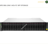 HPE MSA 2060 16Gb FC SFF storage server shown from the front on a white background, with HPE branding and product text at the top.