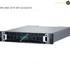 HPE MSA 2070 SFF 2x32GB FC high-performance storage server shown from a three-quarter angle on a white background, with HPE branding and model text at the top.
