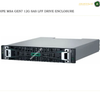 HPE MSA Gen7 12G SAS LFF Drive Enclosure server chassis shown from the front three-quarter angle on a white background, with HPE branding visible on the front panel.