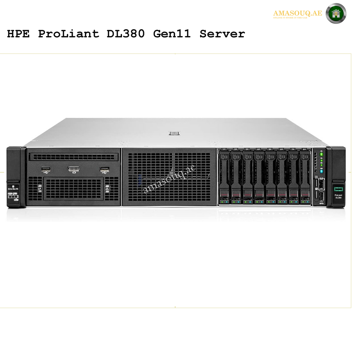 HPE ProLiant DL380 Gen11 2U Rack Server front view