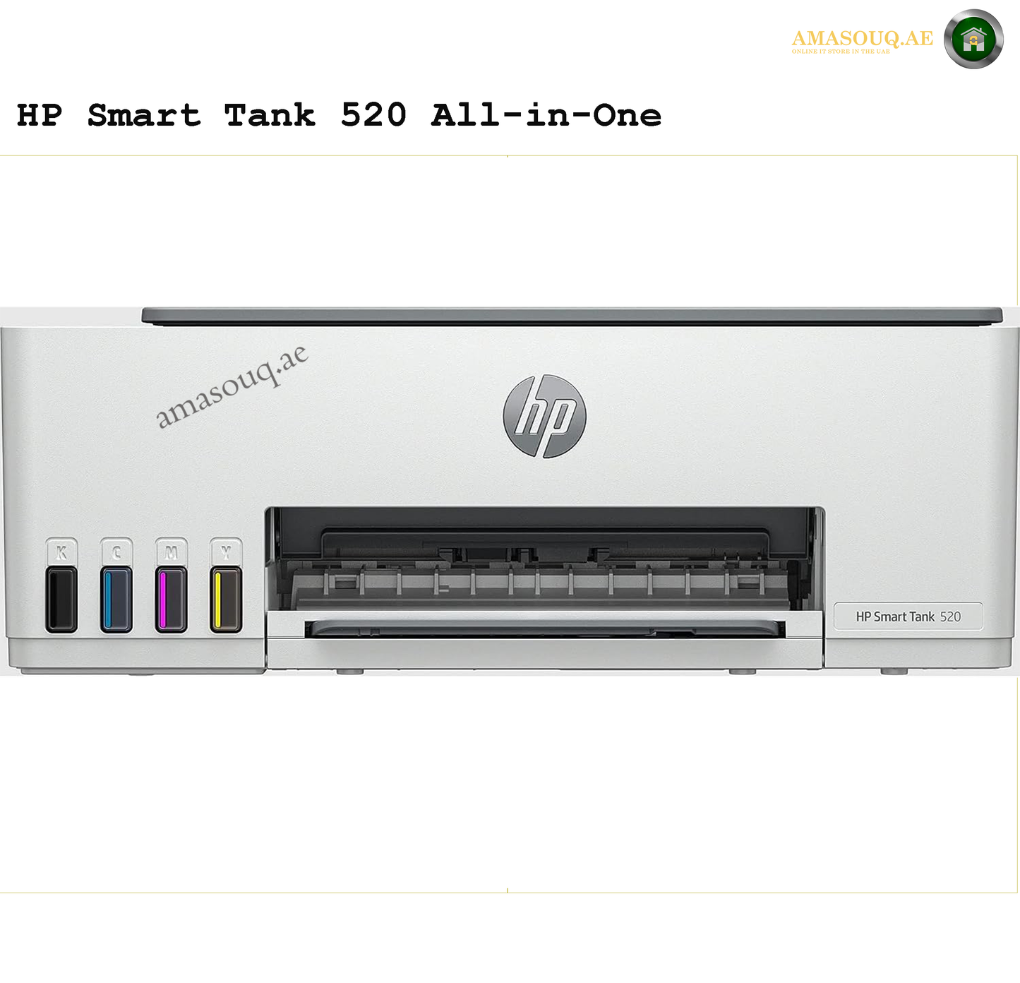 HP Smart Tank 520 All-in-One printer on a white background