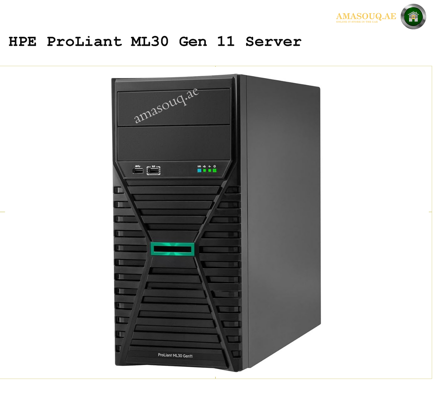 HPE ProLiant ML30 Gen11 Tower Server | AMASOUQ.AE 1