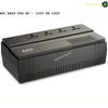 APC Easy UPS 1000VA 600W AVR with 4 universal outlets. APC Easy UPS BV 1000 VA 230V power supply unit on a white background