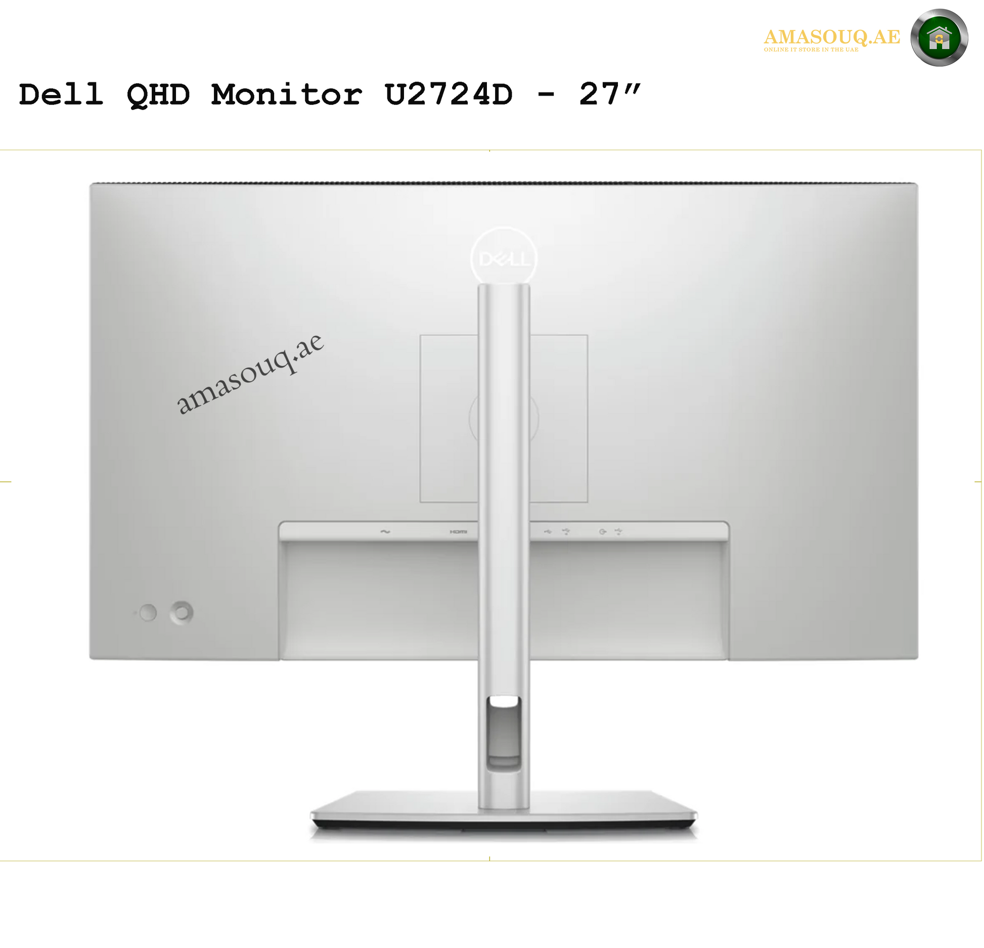 DELL MONITOR  U2724D-27" | AMASOUQ.AE 3