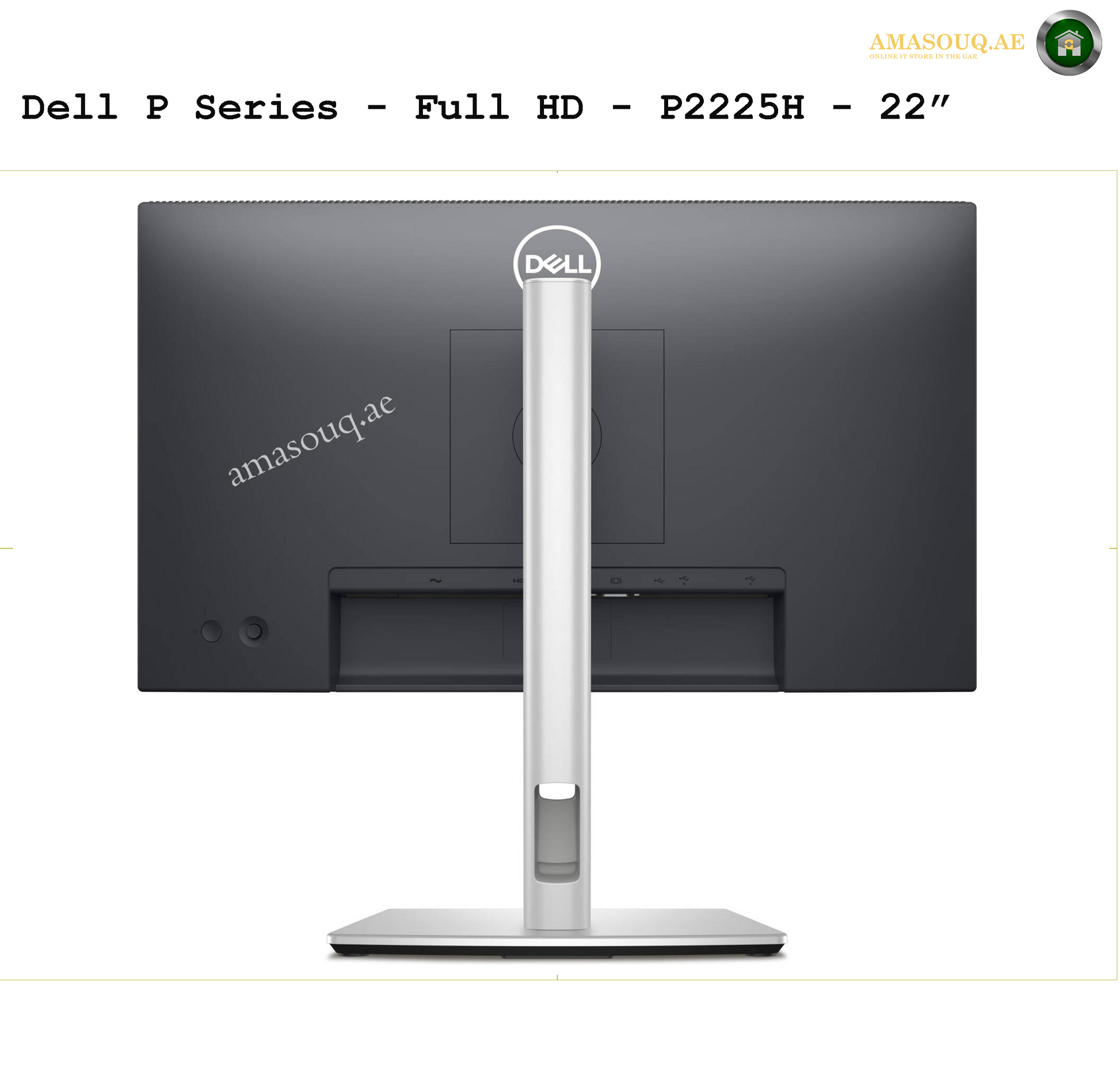 Dell Monitors P SERIES - P2225H | AMASOUQ.AE 3