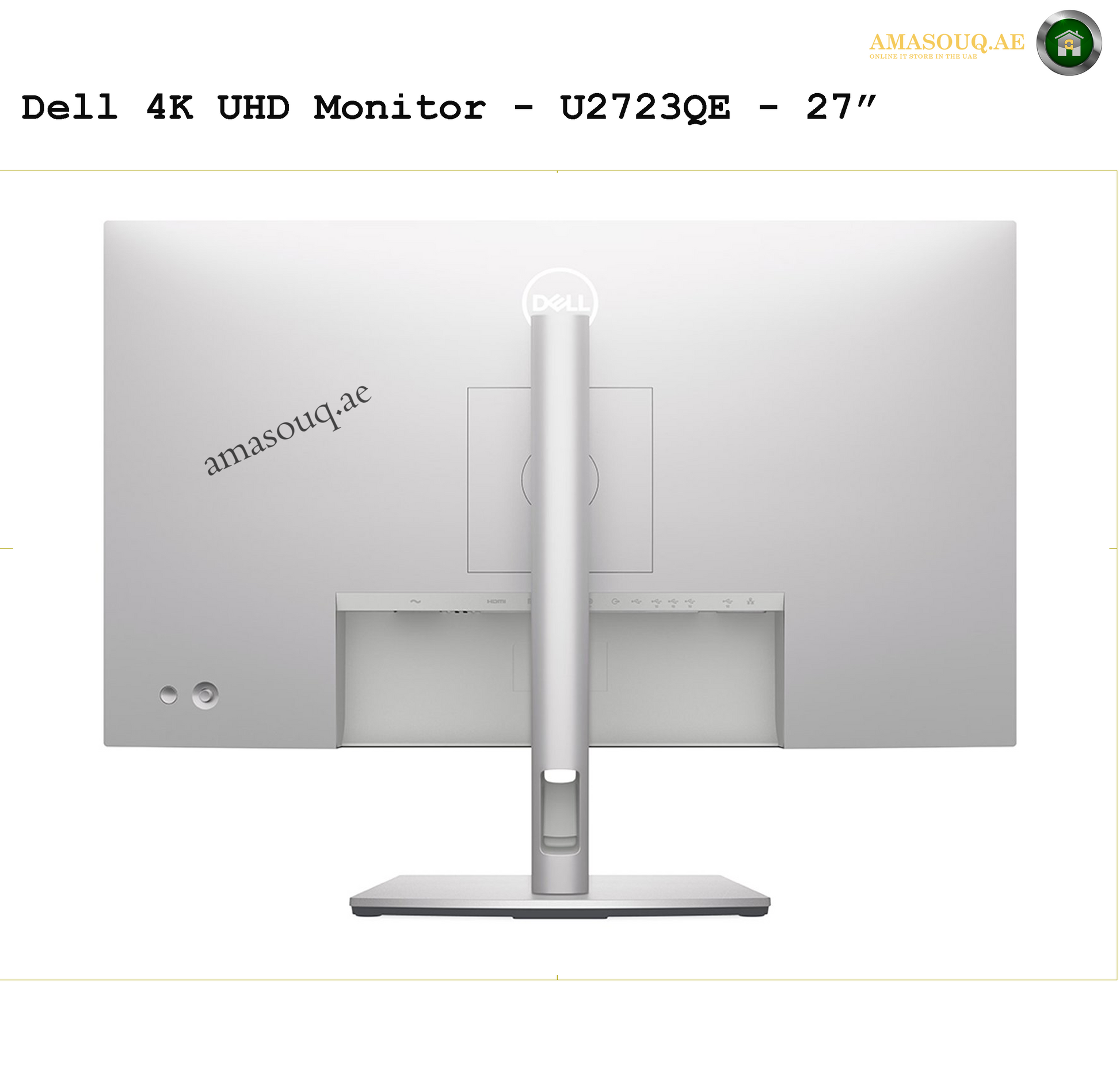 Dell Monitor - U2723QE - 27" | AMASOUQ.AE 3