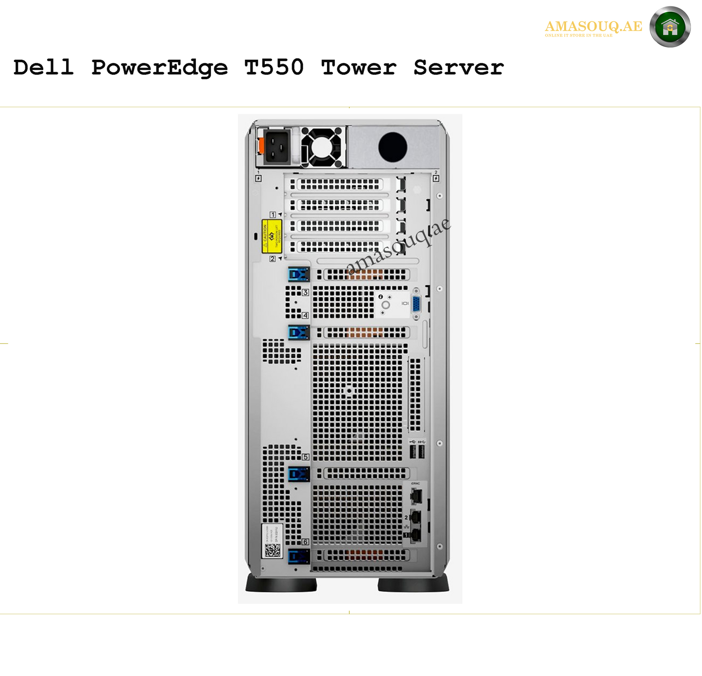 Dell PowerEdge T550 Tower Server – Reliable Enterprise-Grade Performance